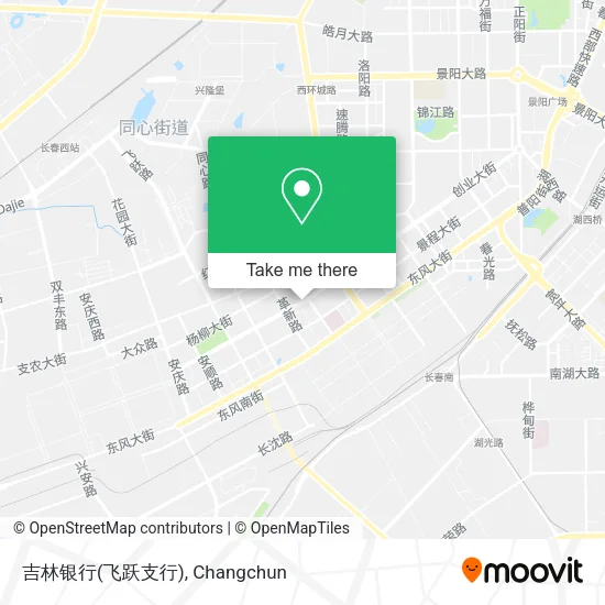 吉林银行(飞跃支行) map