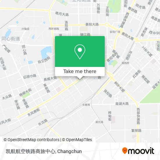 凯航航空铁路商旅中心 map