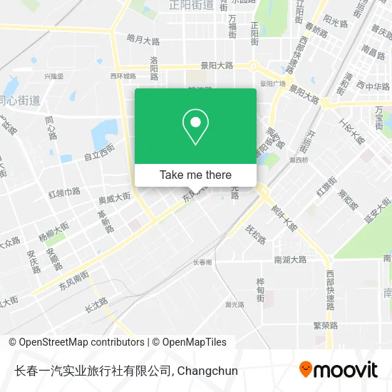 长春一汽实业旅行社有限公司 map