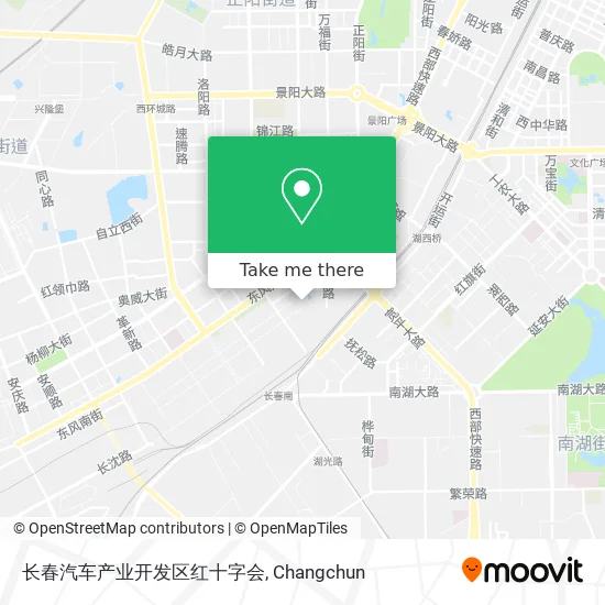 长春汽车产业开发区红十字会 map