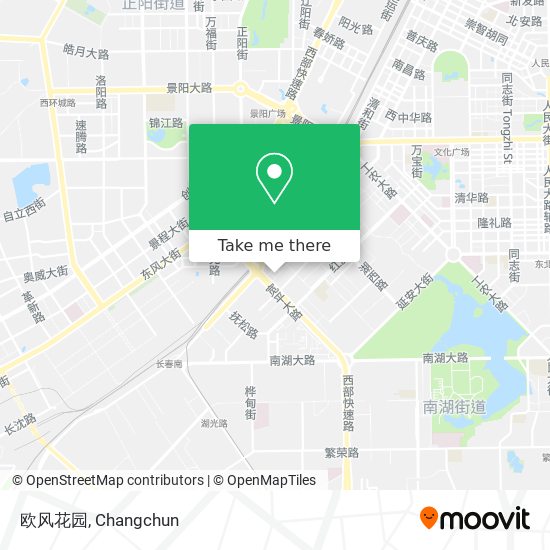 欧风花园 map