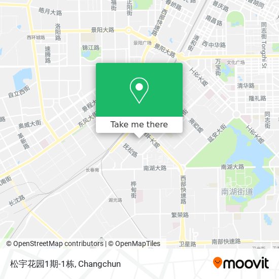 松宇花园1期-1栋 map