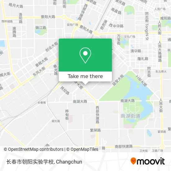 长春市朝阳实验学校 map