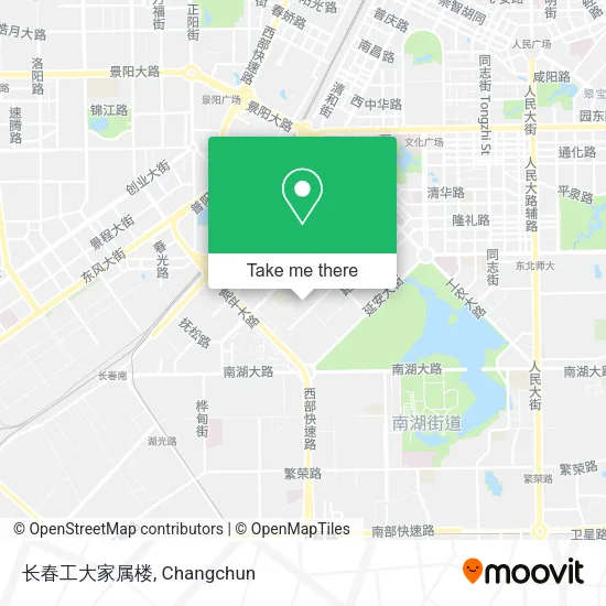 长春工大家属楼 map
