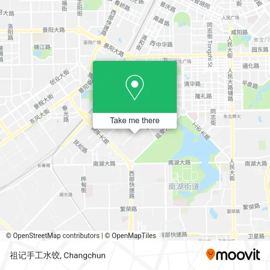 祖记手工水饺 map