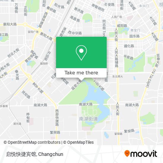 启悦快捷宾馆 map