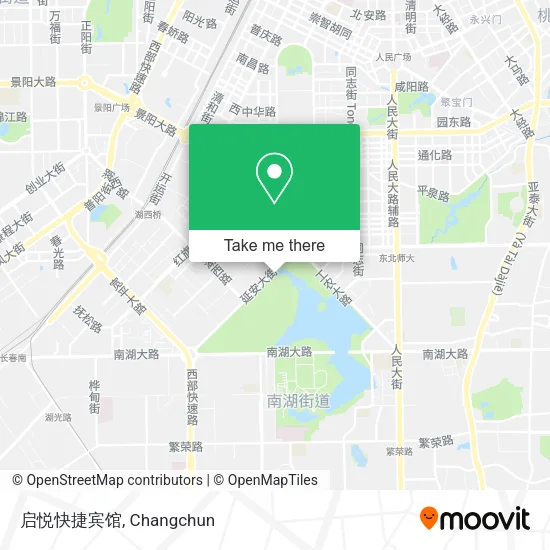 启悦快捷宾馆 map