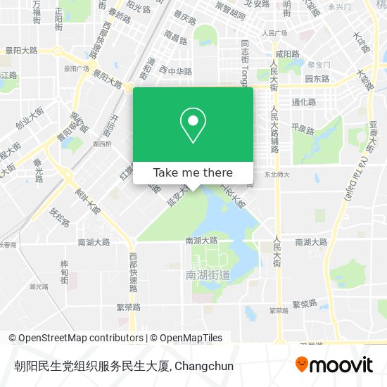 朝阳民生党组织服务民生大厦 map