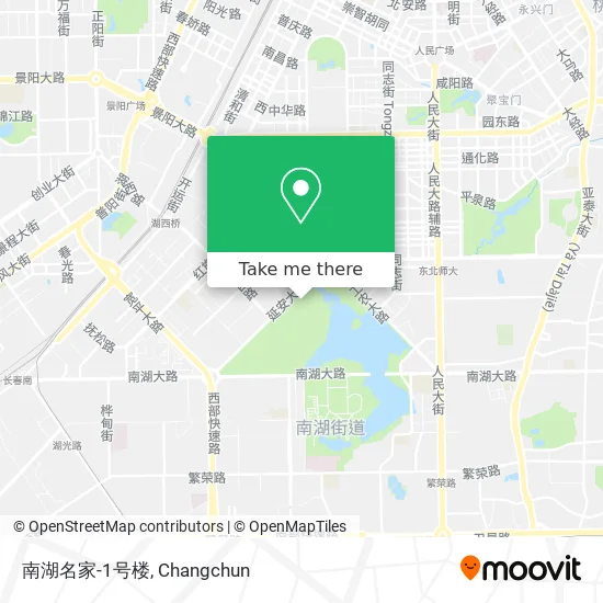 南湖名家-1号楼 map