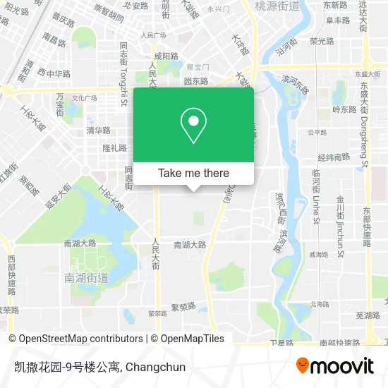凯撒花园-9号楼公寓 map