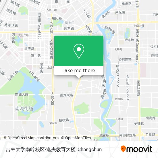 吉林大学南岭校区-逸夫教育大楼 map