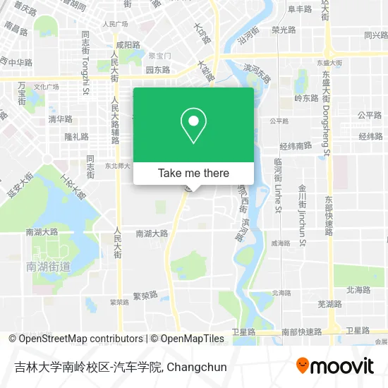 吉林大学南岭校区-汽车学院 map