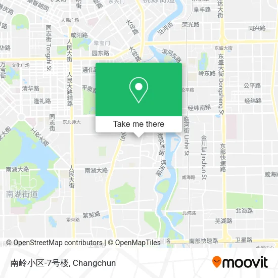 南岭小区-7号楼 map