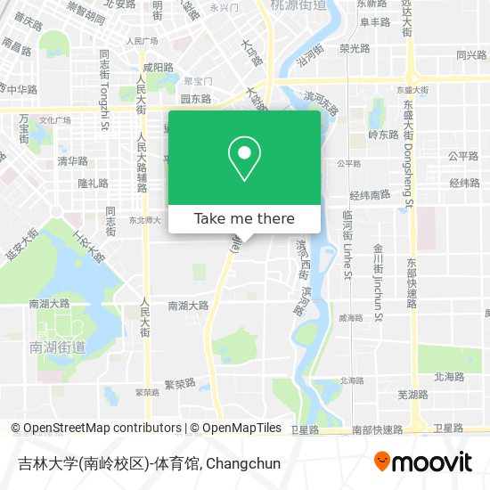 吉林大学(南岭校区)-体育馆 map