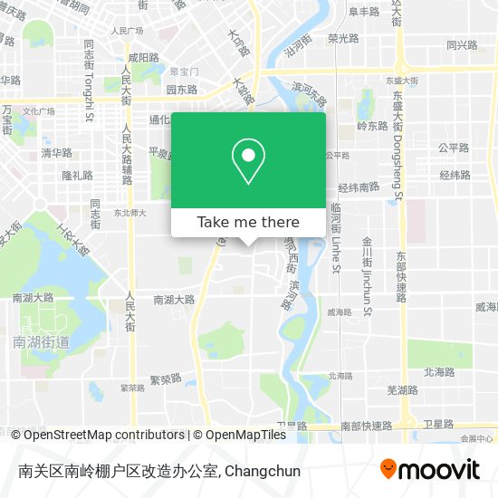 南关区南岭棚户区改造办公室 map