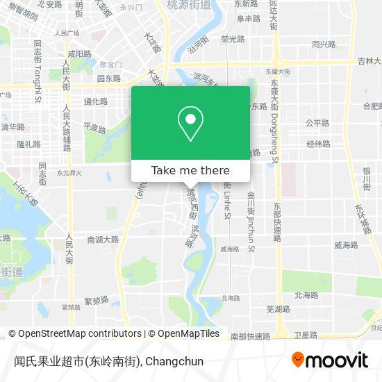 闻氏果业超市(东岭南街) map