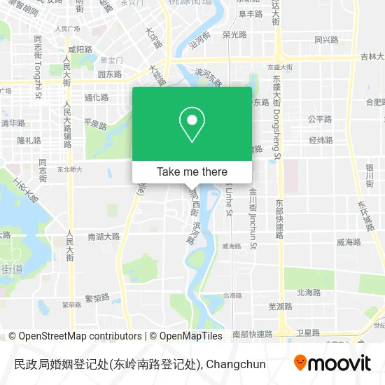 民政局婚姻登记处(东岭南路登记处) map