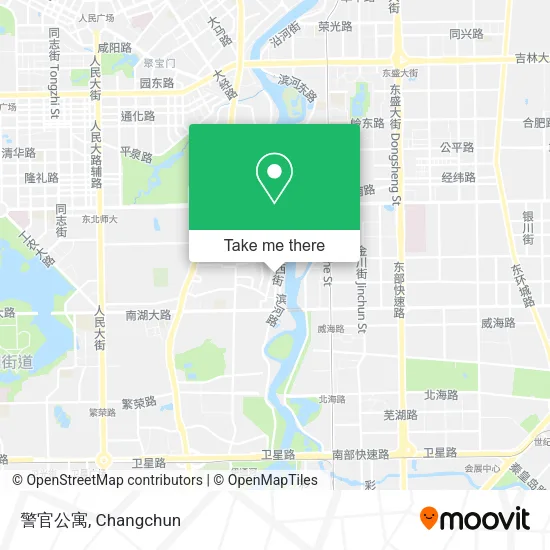 警官公寓 map