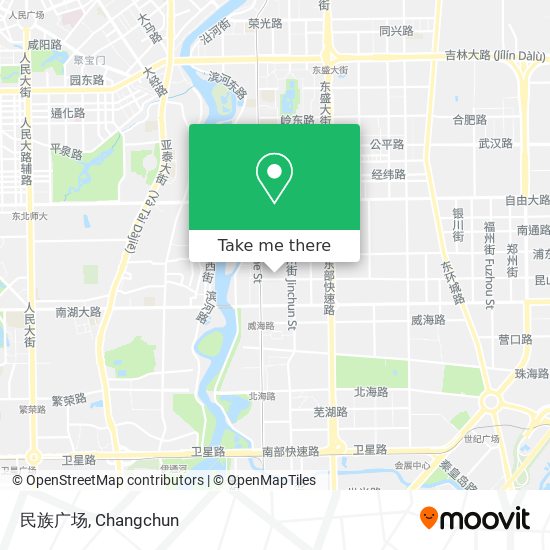 民族广场 map