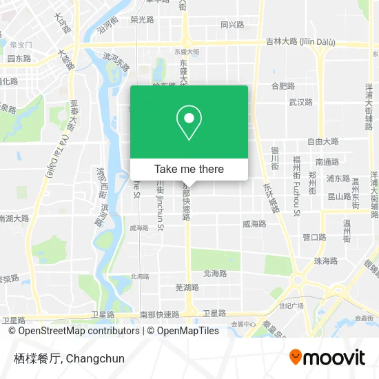 栖橖餐厅 map