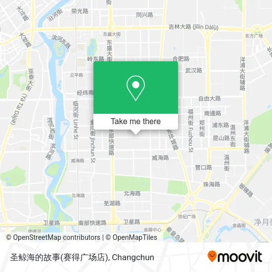 圣鲸海的故事(赛得广场店) map