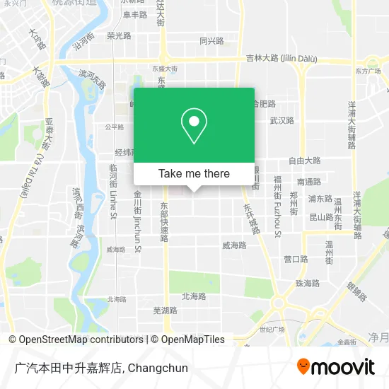 广汽本田中升嘉辉店 map