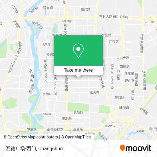 赛德广场-西门 map
