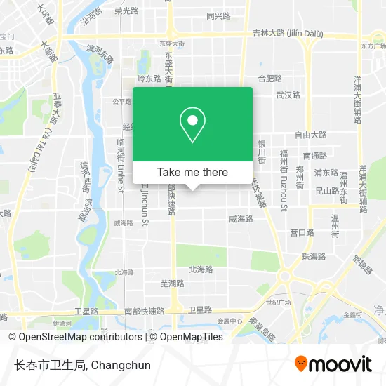 长春市卫生局 map