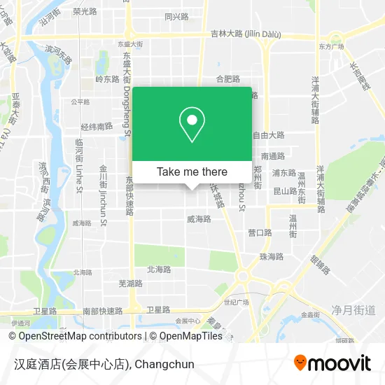 汉庭酒店(会展中心店) map