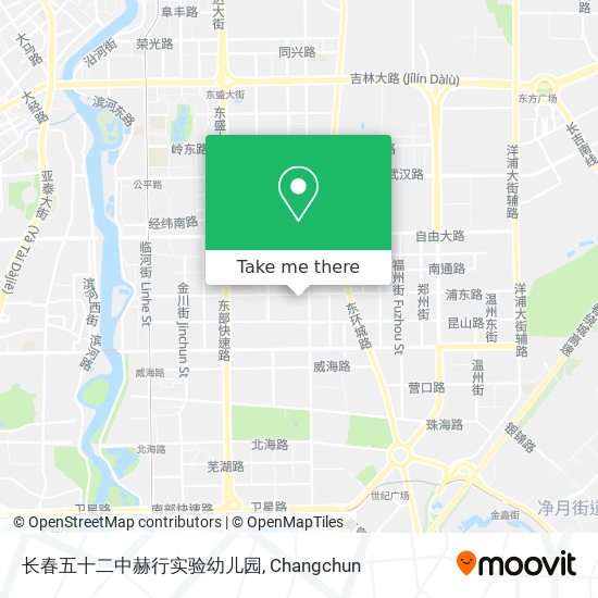 长春五十二中赫行实验幼儿园 map