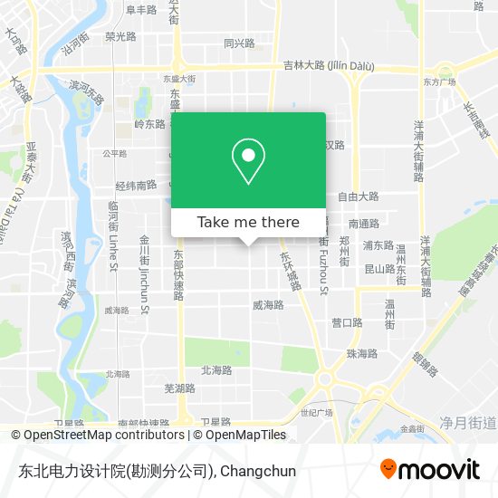 东北电力设计院(勘测分公司) map