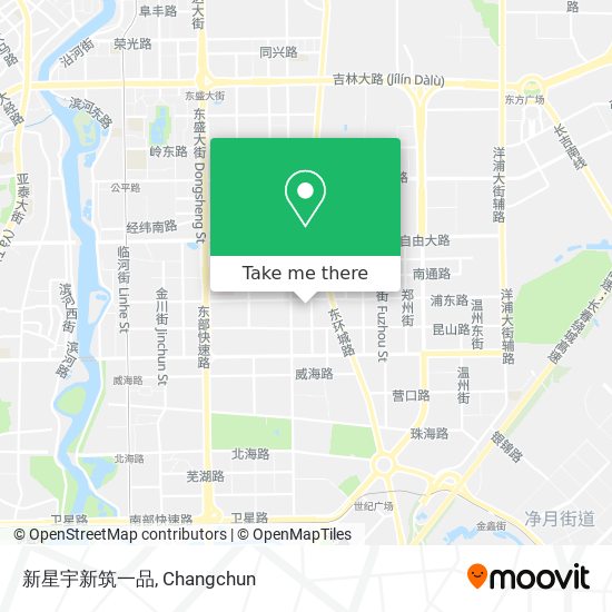 新星宇新筑一品 map