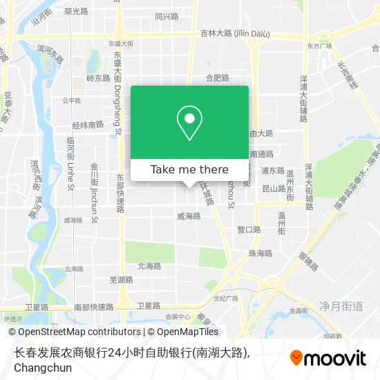 长春发展农商银行24小时自助银行(南湖大路) map