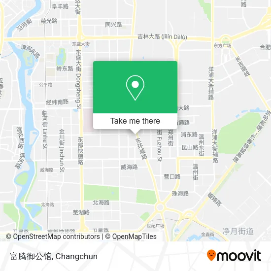 富腾御公馆 map
