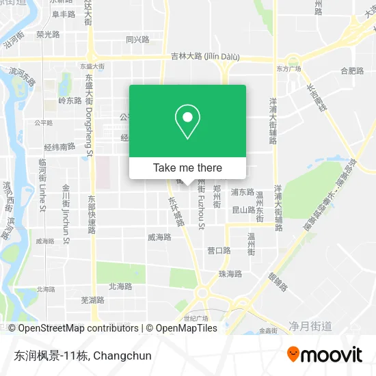 东润枫景-11栋 map
