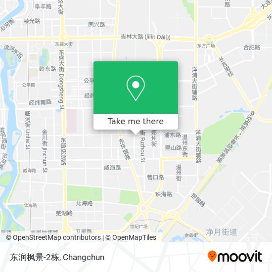 东润枫景-2栋 map
