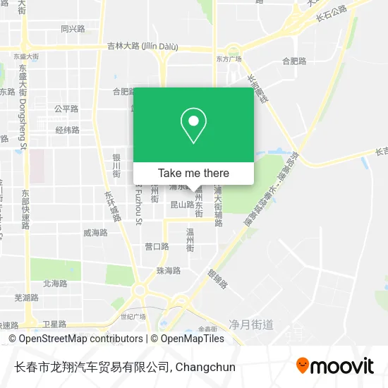 长春市龙翔汽车贸易有限公司 map