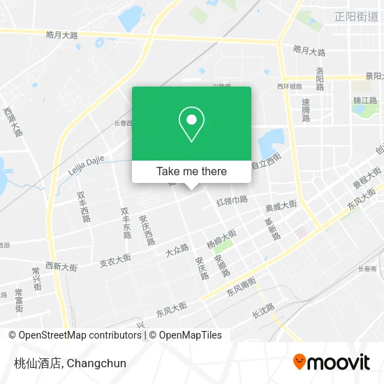 桃仙酒店 map