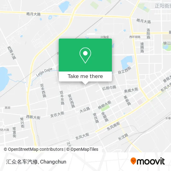 汇众名车汽修 map