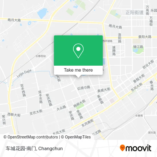 车城花园-南门 map