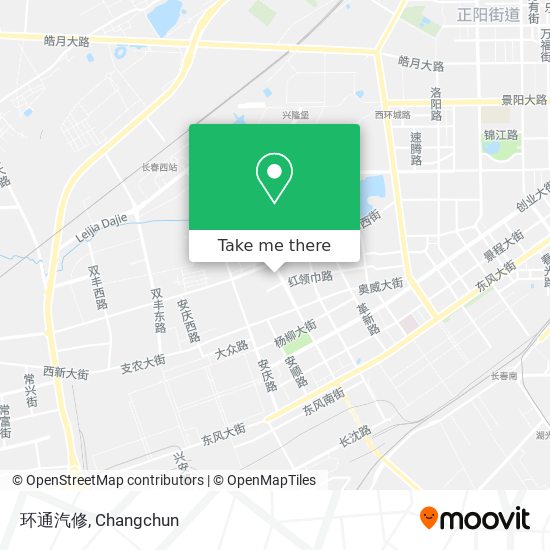 环通汽修 map
