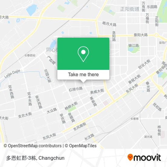 多恩虹郡-3栋 map