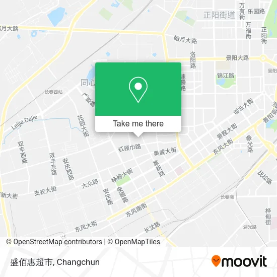 盛佰惠超市 map