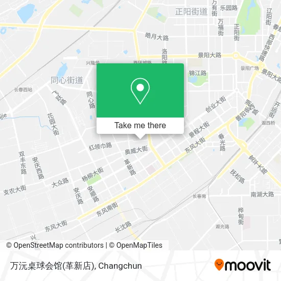 万沅桌球会馆(革新店) map