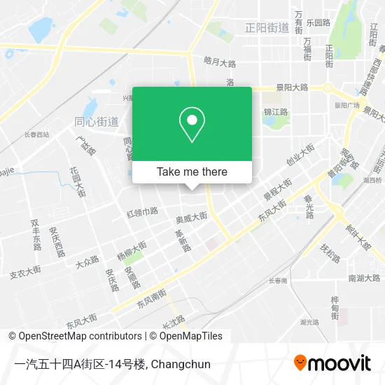 一汽五十四A街区-14号楼 map