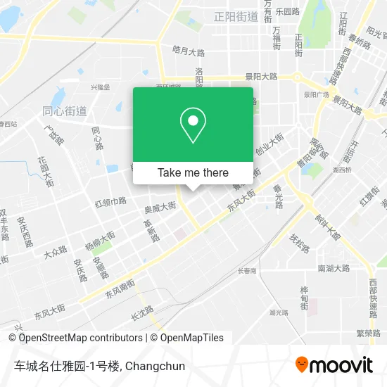 车城名仕雅园-1号楼 map