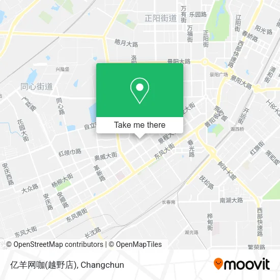 亿羊网咖(越野店) map