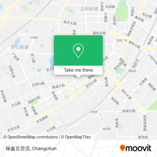 稼鑫百货店 map
