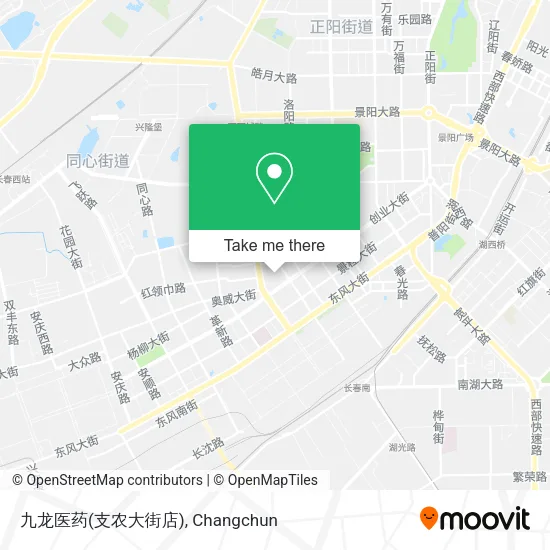 九龙医药(支农大街店) map
