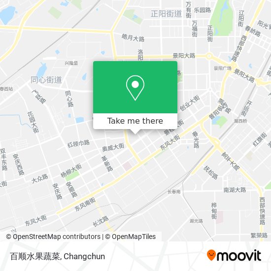 百顺水果蔬菜 map